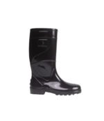 Bota de Chuva Preta em PVC Cano Longo