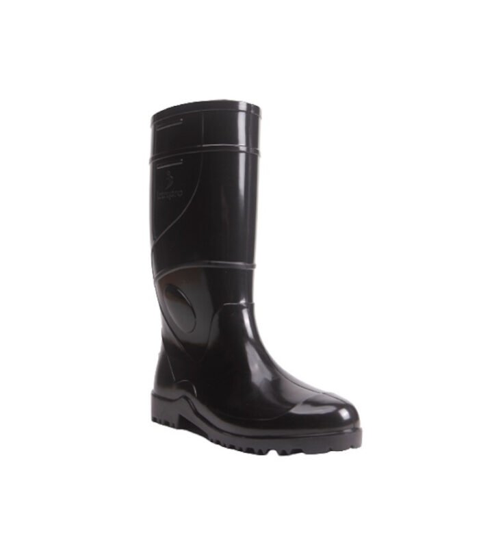 Bota de Chuva Preta em PVC Cano Longo - Imagem 2