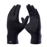 Luva de látex Danny Maxiblack Ambidestra