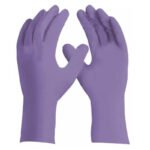Luva Nitrílica Fina Sensiflex Roxa Danny