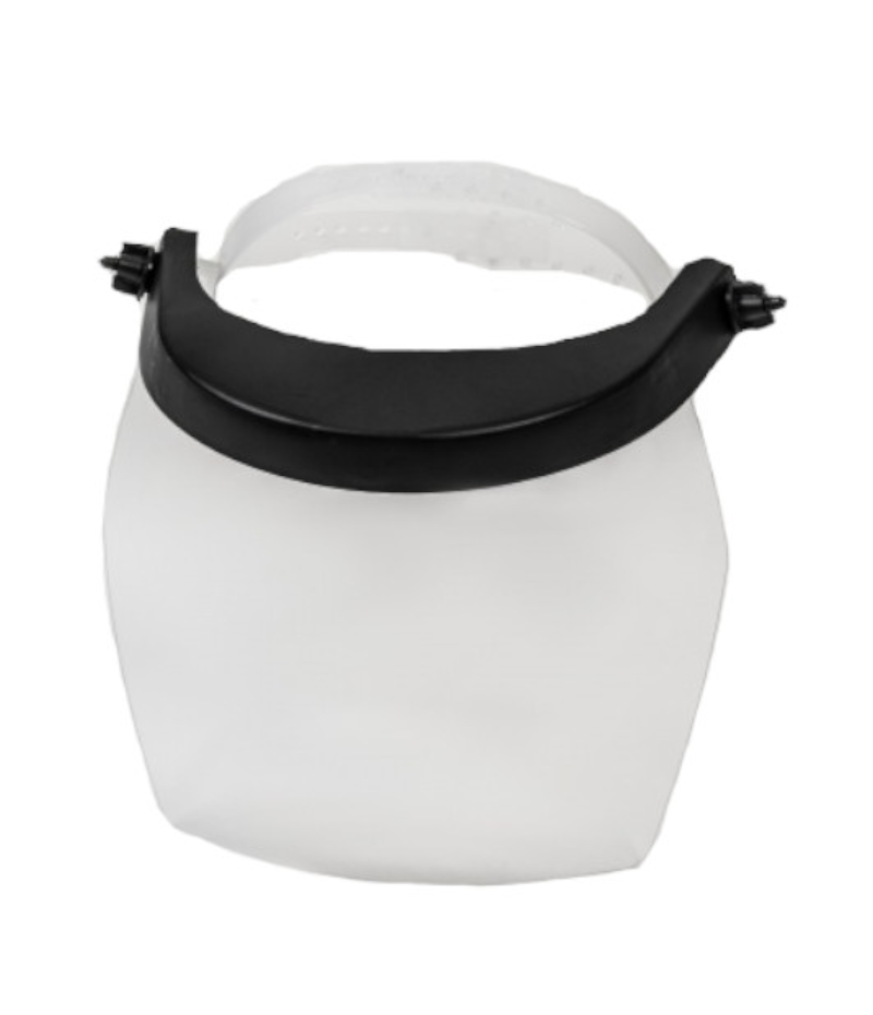 Protetor-facial-incolor-8-polegadas-Carneira-com-regulagem-Marca-Doanno Protetor Facial Incolor 8 Polegadas Carneira com Regulagem Marca Doanno - Imagem 1