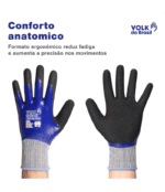 Luva Resistente a Corte Volk Cut Oil Full CA 36848 - Imagem 2
