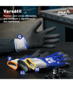 Luva Resistente a Corte Volk Cut Oil Full CA 36848 - Imagem 6