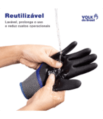 Luva Resistente a Corte Volk Cut Oil Full CA 36848 - Imagem 5