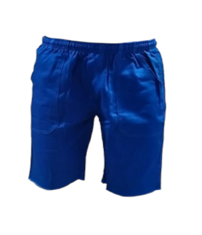 Bermuda Azul Marca Confio em Brim Pesado - Imagem 1