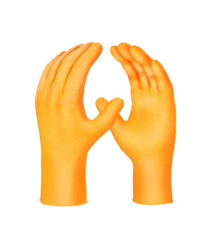 Luva Danny Sensiflex Grip DA 90600 Laranja C/50 Un CA 50744