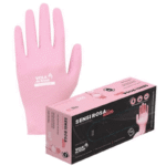 Luva Volk Sensi Slim Rosa C/50 Pares CA 49920