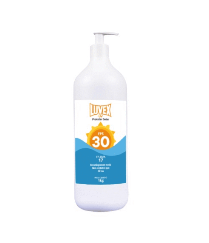 Protetor Solar 30 Luvex Bombona 1 Litro - Imagem 1