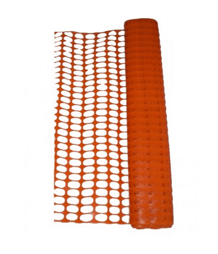 Tela Tapume Laranja 1,20m X 50m - Imagem 1