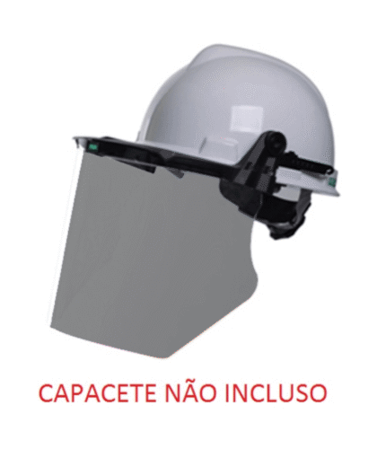 Kit Protetor Facial MSA V-Gard® Arc Plus Clear ATPV 16,5 cal/cm² CA 46454