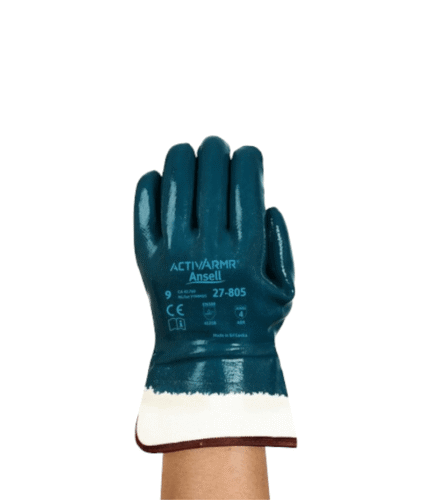 Luva Ansell Activarmr 27-805 Punho Lona CA 42760