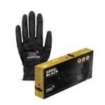 Luva Volk Sensi Black Sem Amido C/25 Pares CA 38260