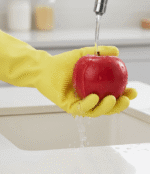Luva Volk Silicone Multi Clean Amarela CA 44583 - Imagem 2