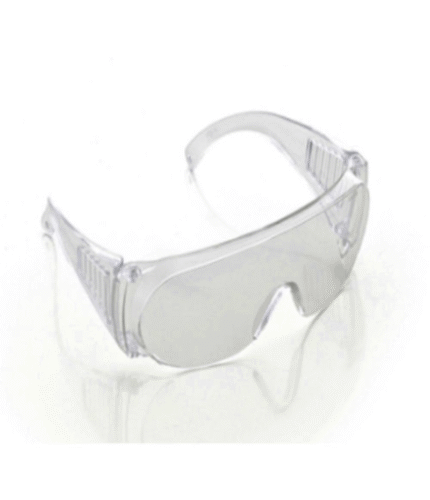 Óculos Incolor Volk Vvision 300 Sobrepor CA 42718