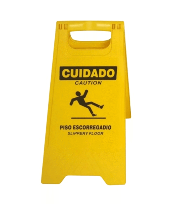 Cavalete Plástico 61cm - Piso Escorregadio - Imagem 1