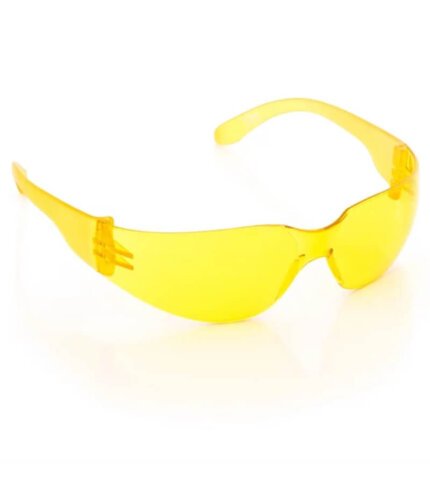 Óculos de Segurança Volk Vvision 200 Amarelo Antirrisco CA 42717