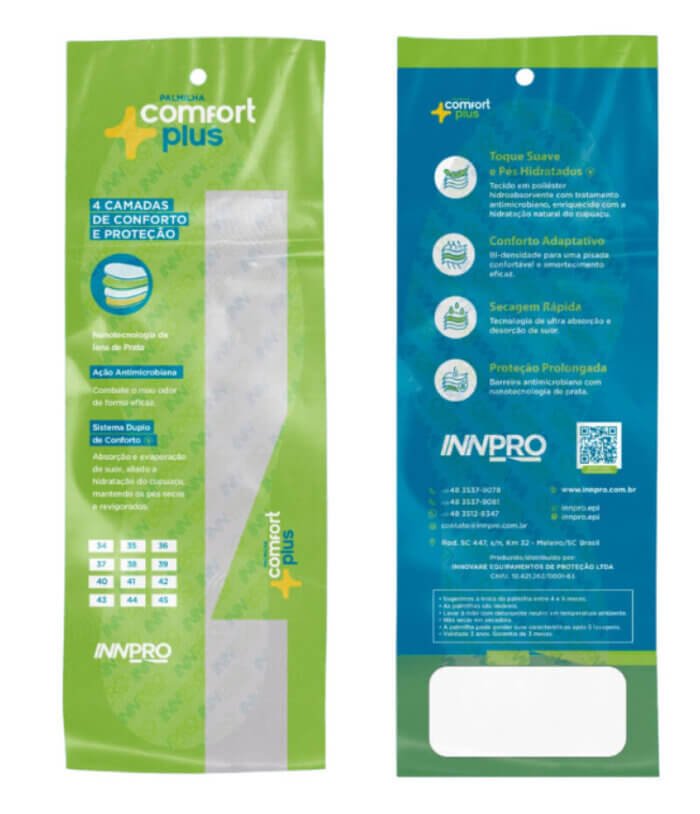 Palmilha Comfort Plus: Conforto e Proteção para seus Pés - Imagem 1