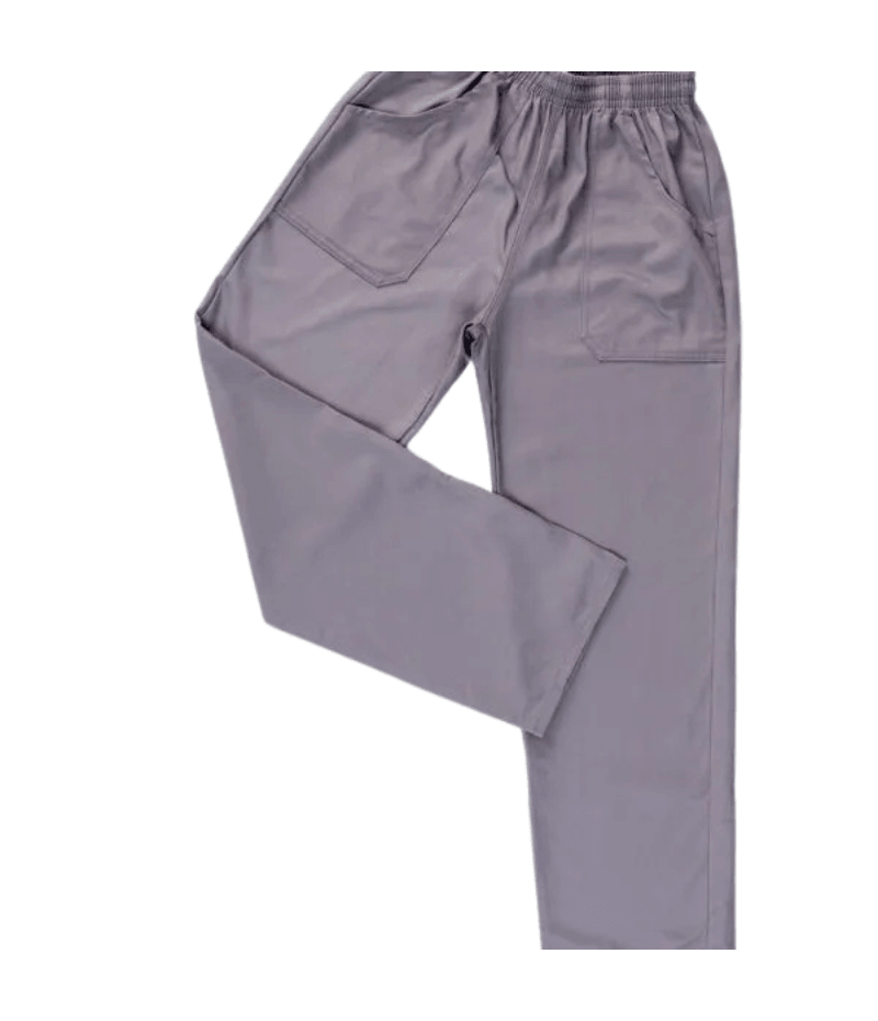 calça-cinza-para-trabalho-100%-algodão-unifortex Calça para Trabalho Cinza 100% Algodão Unifortex – Conforto e Alta Durabilidade - Imagem 1
