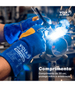 Luva de Solda Volk Weld Premium CA 17158 - Imagem 9