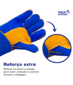 Luva de Solda Volk Weld Premium CA 17158 - Imagem 10