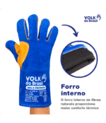 Luva de Solda Volk Weld Premium CA 17158 - Imagem 2