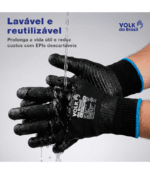 Luva Volk Black Tractor CA 37981 - Imagem 7