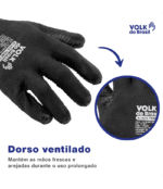 Luva Volk Black Tractor CA 37981 - Imagem 8